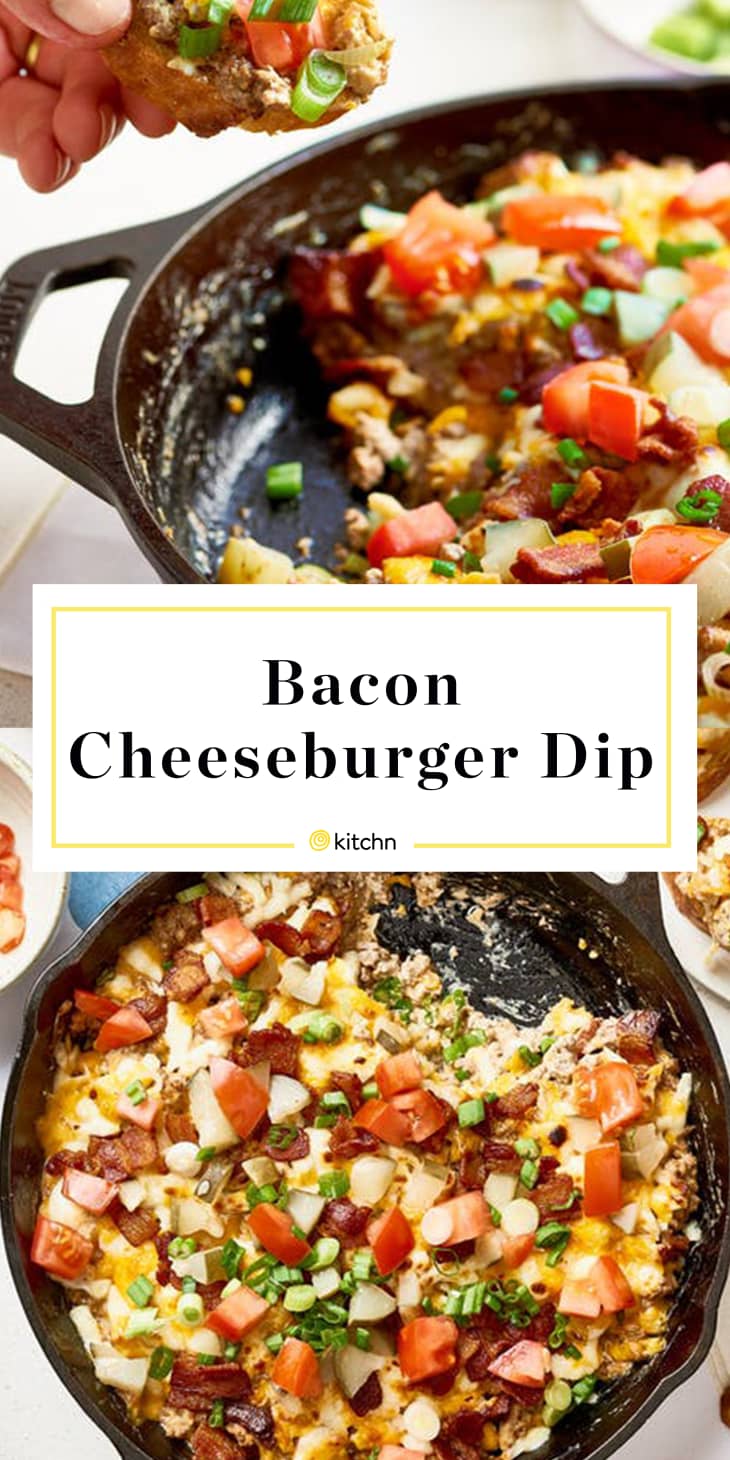 Bacon Cheeseburger Skillet Dip | The Kitchn