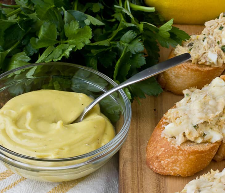 Tuna Melts with Homemade Olive Oil Mayonnaise | The Kitchn