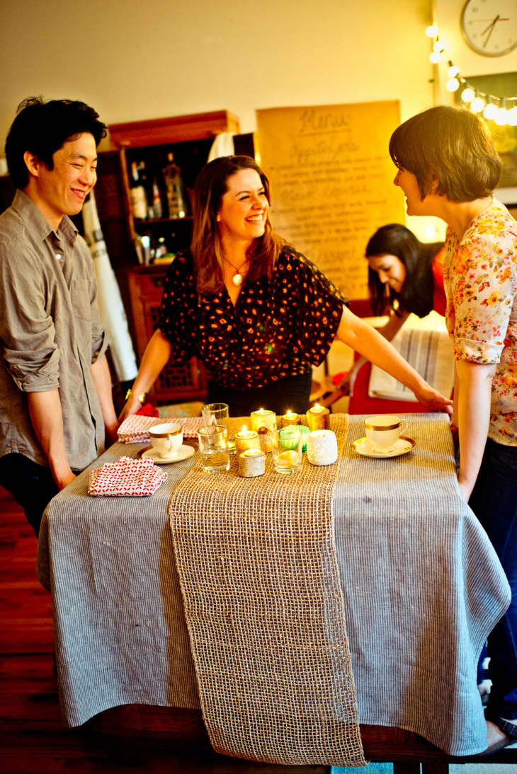 5 Tips for Throwing a Dinner Party in a Small Apartment Kitchn
