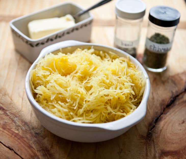 Mother Nature’s Little Joke on Pasta: Spaghetti Squash | The Kitchn