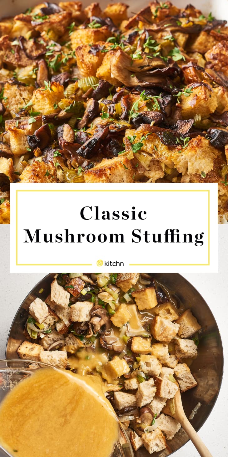 Mushroom Stuffing Recipe | The Kitchn