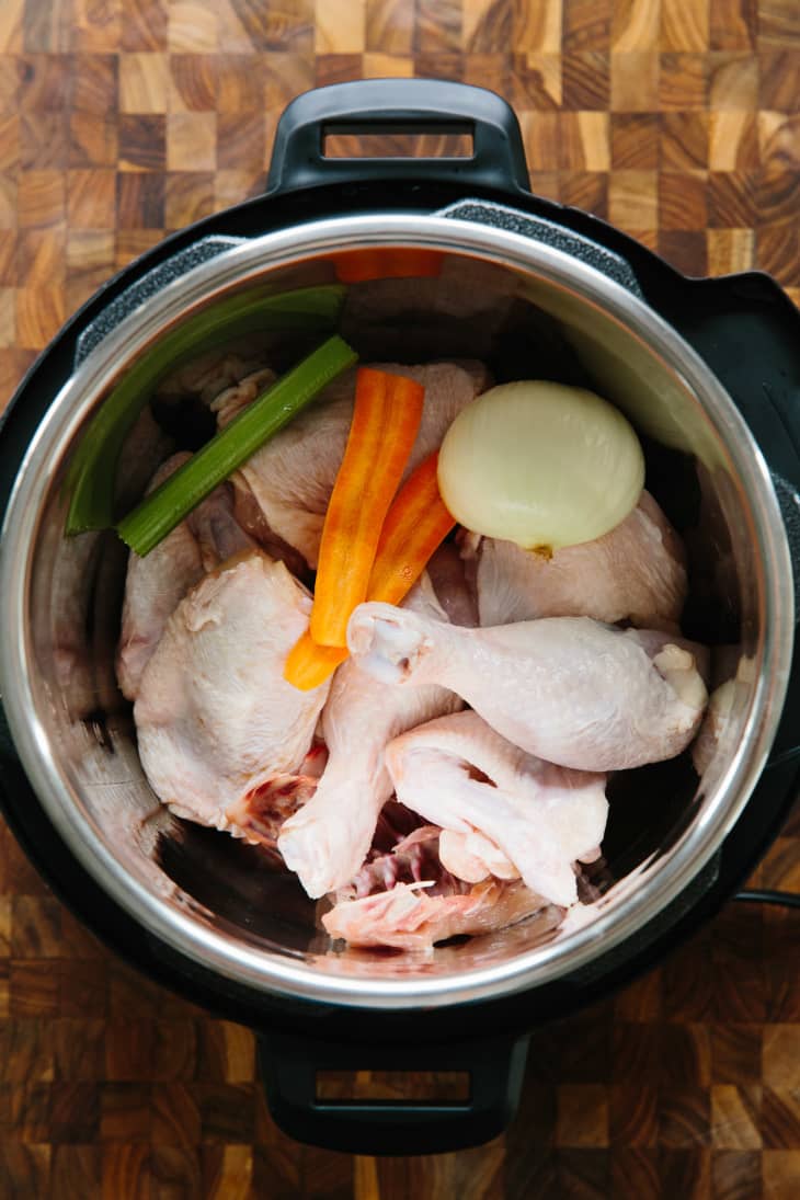 How To Make Chicken Stock in an Electric Pressure Cooker The Kitchn