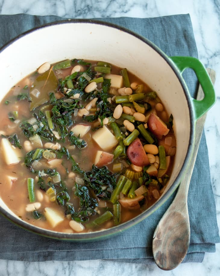 Recipe: Easy Green Minestrone | Kitchn