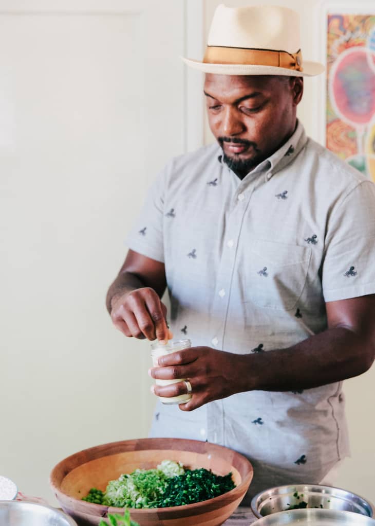 Recipe Bryant Terry’s Napa Cabbage & Kale Coleslaw with Creamy Miso