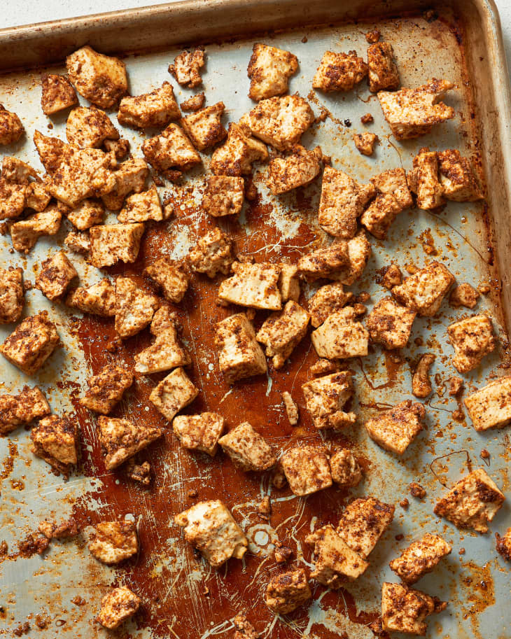 Sheet Pan BBQ Tofu Recipe (Dry Rubbed) | The Kitchn