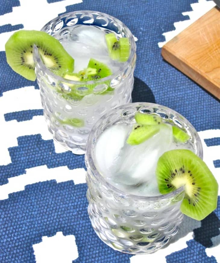 Fresh Cocktail Recipe Kiwi Vodka Tonic Kitchn