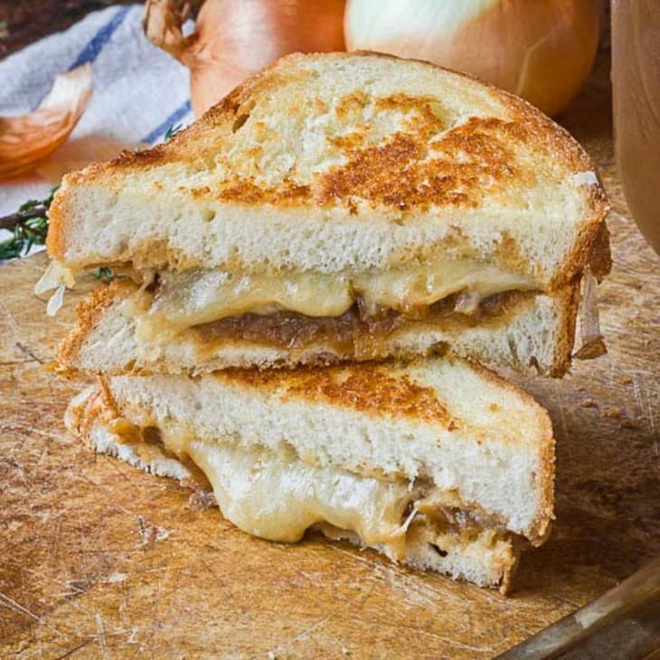 Recipe: French Onion Soup Grilled Cheese | Kitchn