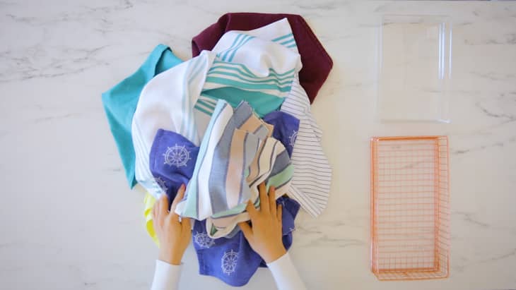 Marie Kondo's Smart Tips for Organizing Cloth Napkins | The Kitchn