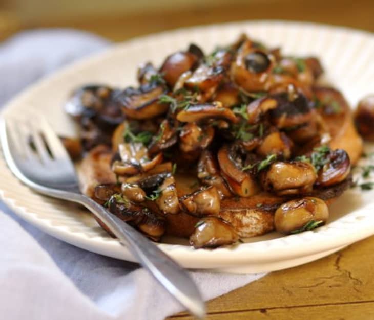 Mushrooms on Toast Recipe(Breakfast, Lunch, or Dinner) | Kitchn