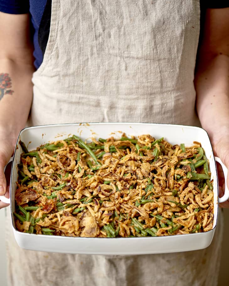 Green Bean Casserole Recipe (with Frozen Green Beans) The Kitchn