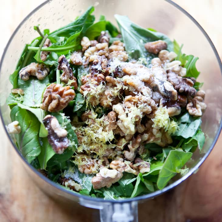 Recipe Nutty Arugula Pesto with Penne The Kitchn