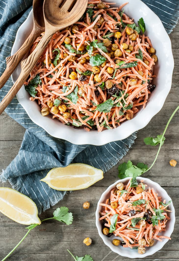 Recipe Carrot Tahini Salad The Kitchn