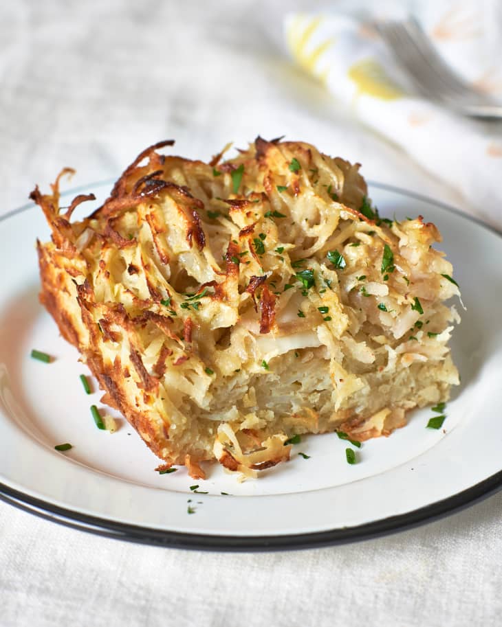 Potato Kugel Recipe (Fluffy, Made With Schmaltz) The Kitchn