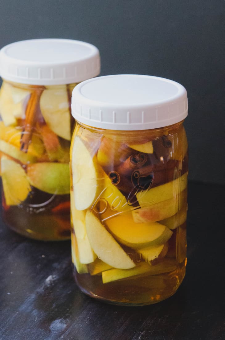 Recipe Apple & Cinnamon Infused Bourbon The Kitchn
