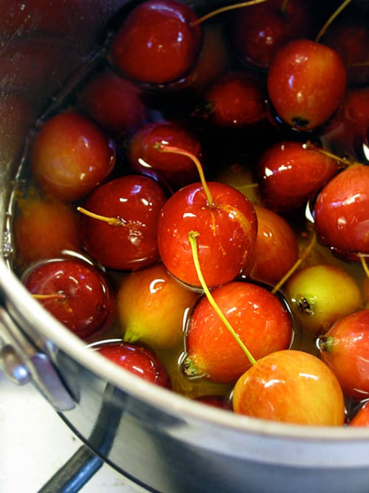 Appetizer Recipe: Crab Apples Poached in Sweet Wine | The Kitchn