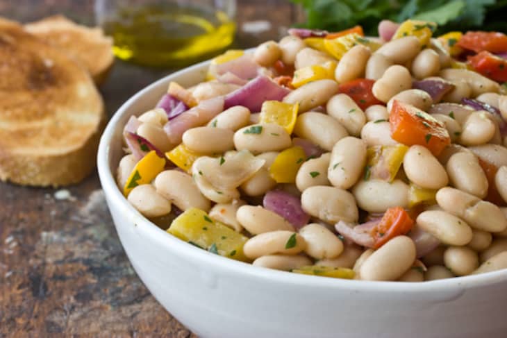 Healthy Recipe: White Bean & Roasted Vegetable Salad | The Kitchn