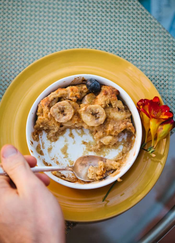 Recipe Peanut Butter Banana Breakfast Bread Pudding The Kitchn