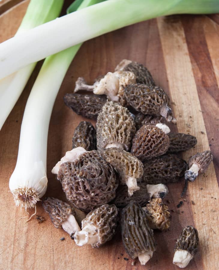 Recipe Morel Mushroom & Leek Quesadillas with Goat Cheese The Kitchn