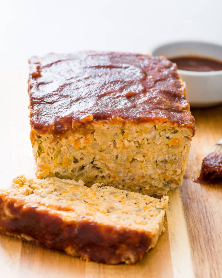 Easy Juicy TurkeyVeggie Meatloaf The Kitchn