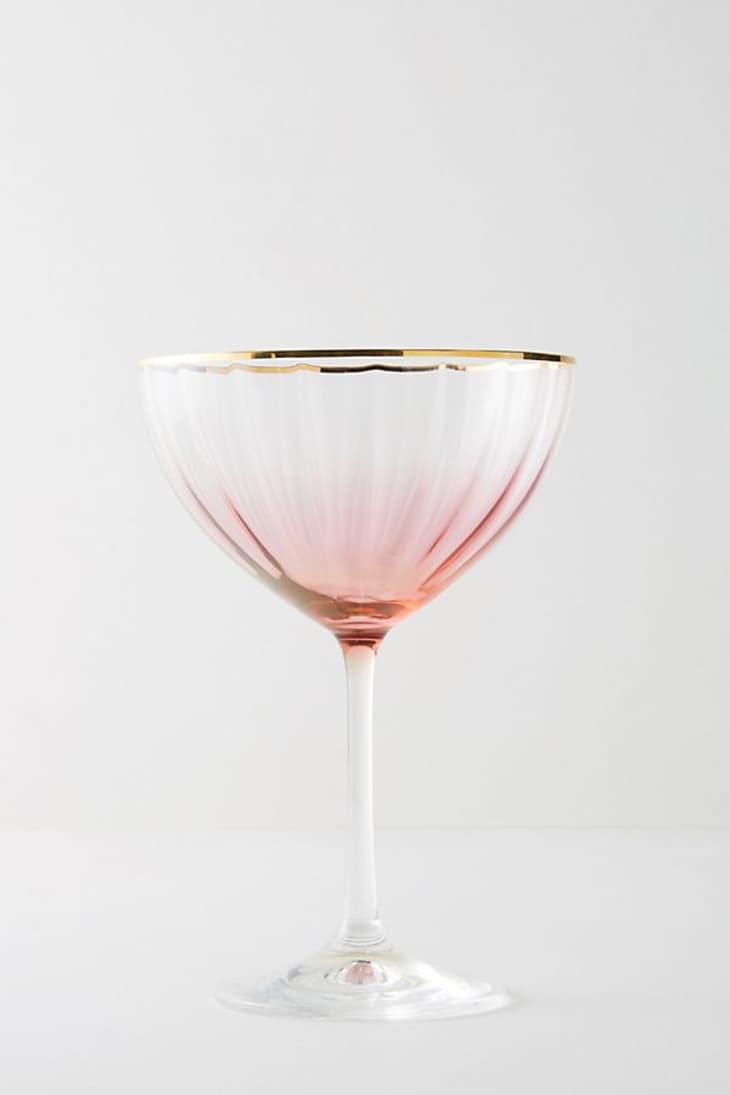 Anthropologie Glassware Coupe Glasses The Kitchn