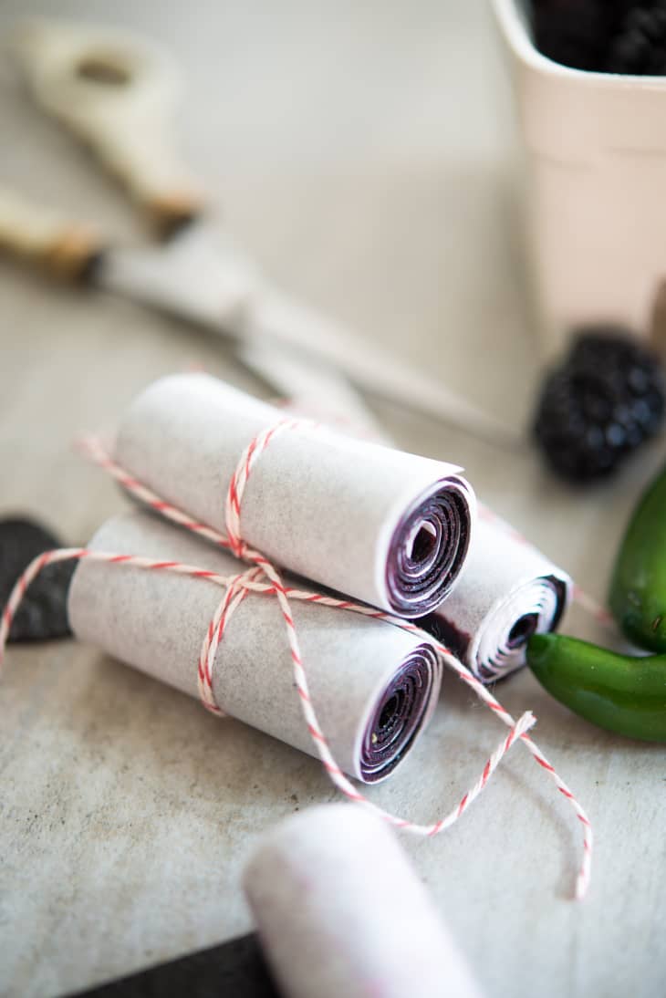 Recipe BlackberryChile Fruit Leather The Kitchn