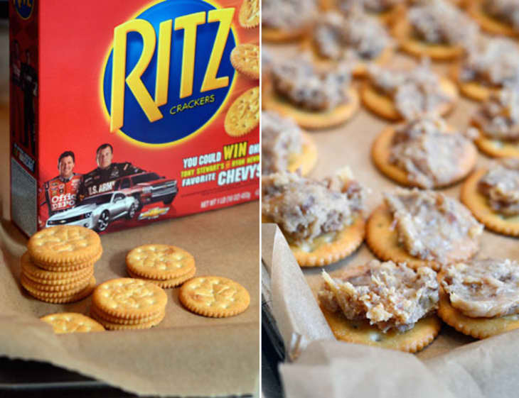Party Recipe Chewy, Sweet & Salty Ritz Cracker Cookies The Kitchn