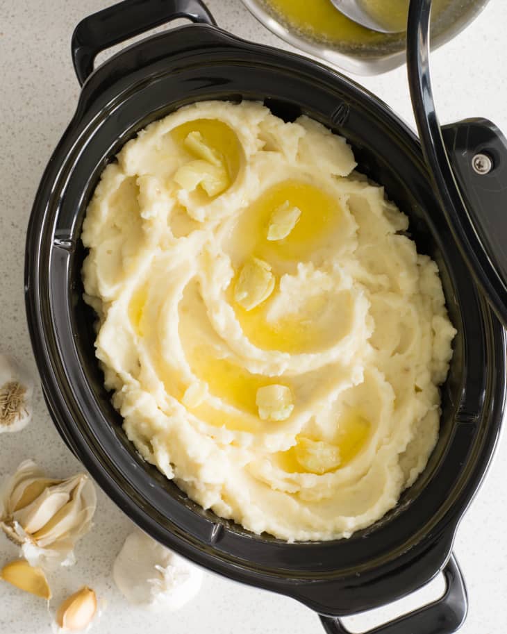 Garlic Butter Mashed Potatoes The Kitchn