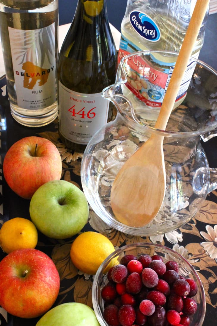 Cocktail Recipe Sparkling White Cranberry Sangria The Kitchn