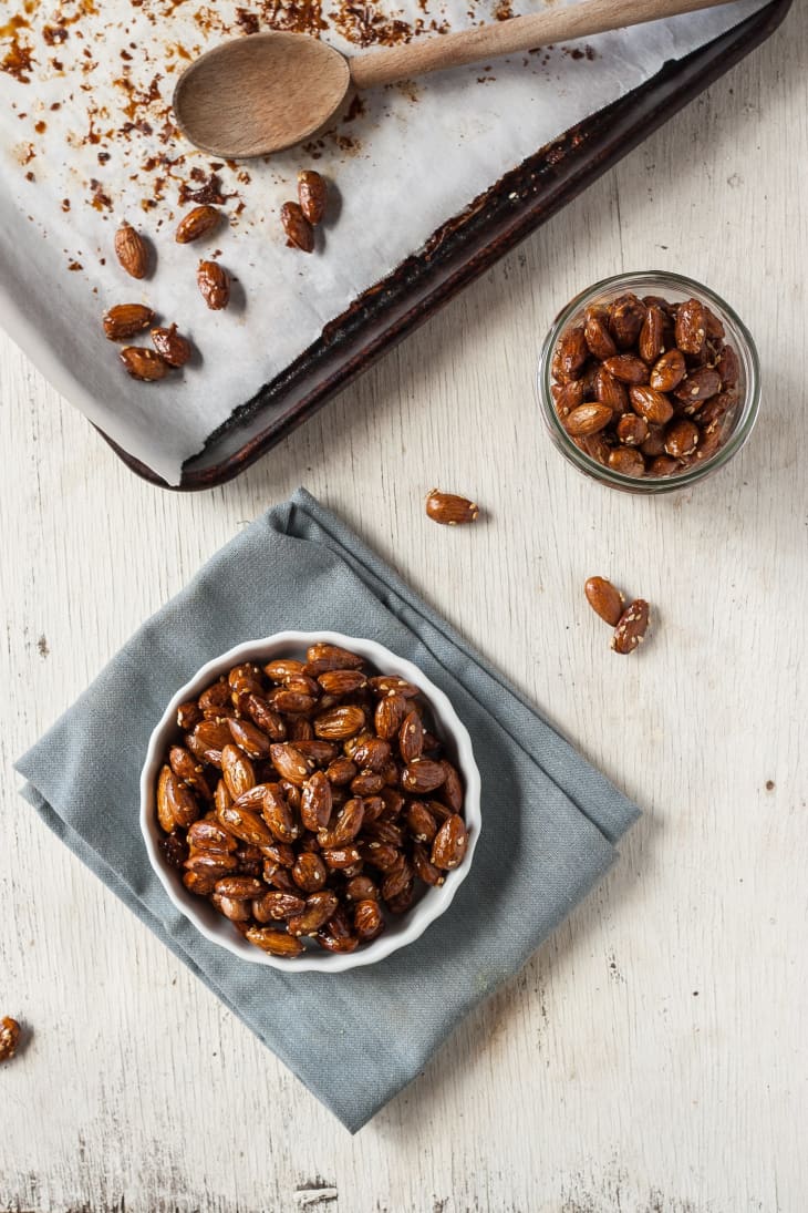 Recipe: Maple-Tamari Roasted Almonds | The Kitchn