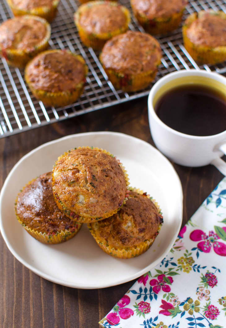 Breakfast Recipe: Savory Muffins with Prosciutto & Chives | The Kitchn