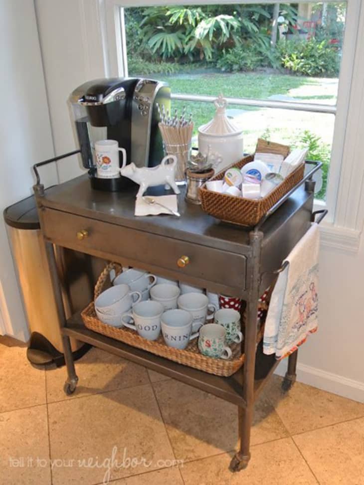 Home Coffee Bars and Stations for Entertaining and Everyday Use The