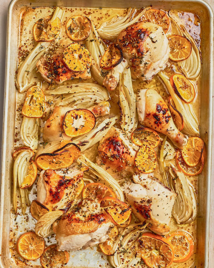 Recipe Review Ottolenghi's Roasted Chicken with Clementines & Arak