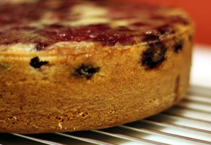 Recipe Almond Buttermilk Cake with Cherries The Kitchn