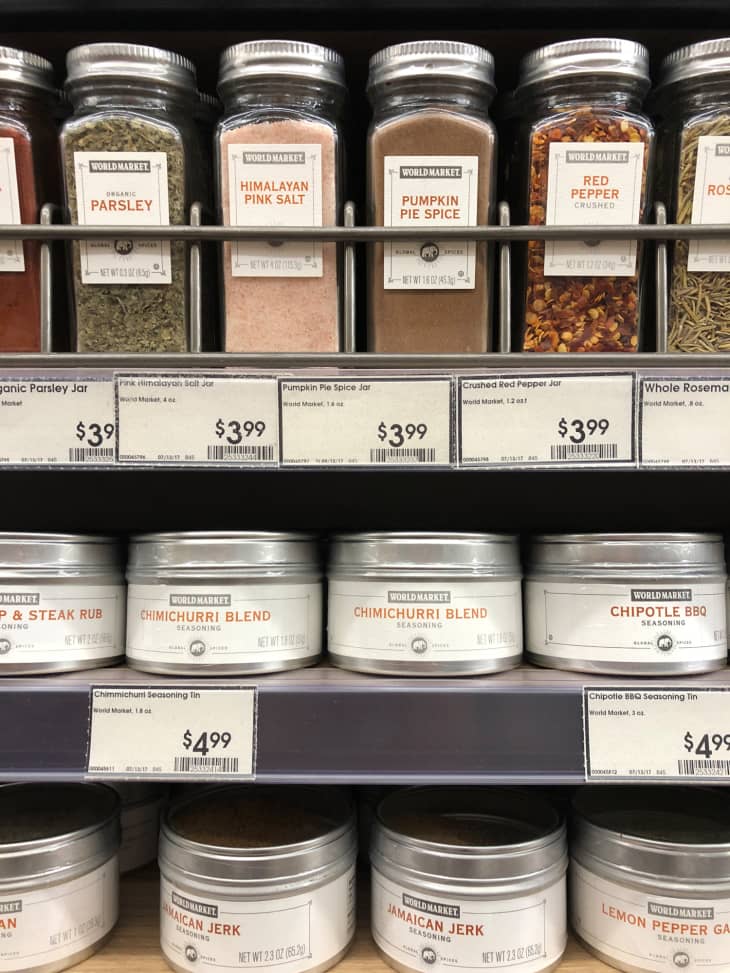 Bed bath best sale and beyond spices