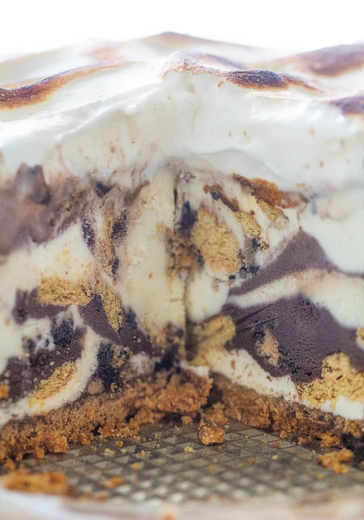 Recipe: S’mores Ice Cream Cake | The Kitchn