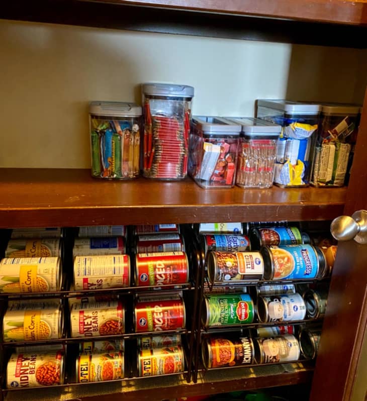 Amazon Kitchen Storage Find Simple Trending Can Rack Organizer The