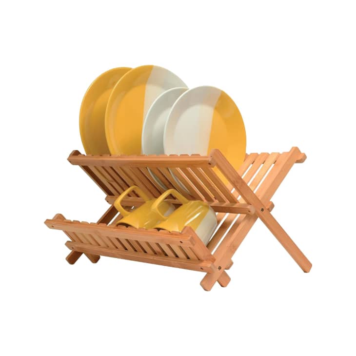 This Compact 20 Dish Rack Actually Looks Good on My Counter The Kitchn