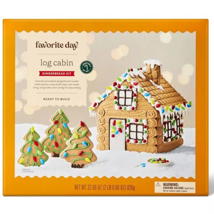 Favorite Day Holiday Log Cabin Gingerbread Kit at Target