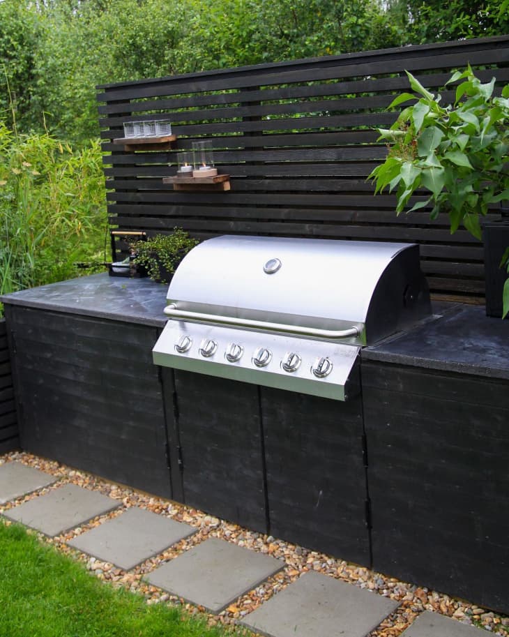 Homemade outdoor cheap grill ideas