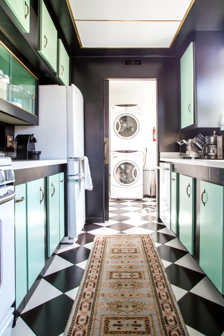 Mint Green Cabinets - Eclectic - kitchen