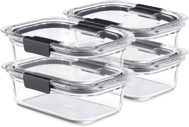 Product Image: Rubbermaid Brilliance 3.2-Cup Glass Storage Containers