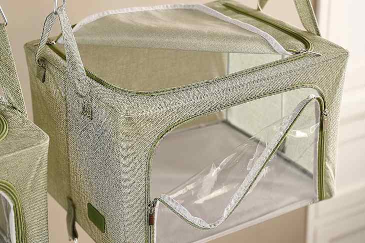 QVC's Periea Hanging Boxes Are Space-Saving Closet Organizers ...