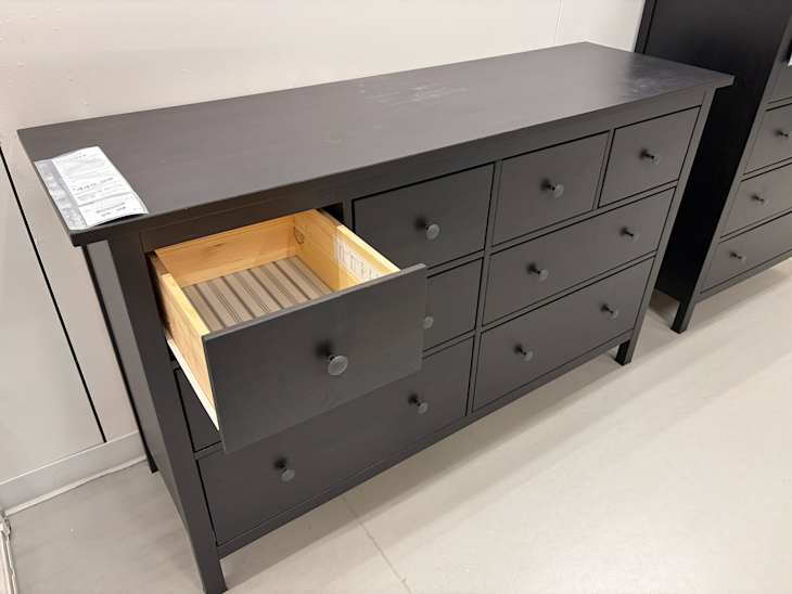 black brown dresser ikea Ikea Ikea HEMNES 8-drawer dresser, black-brown, 63x373/4"