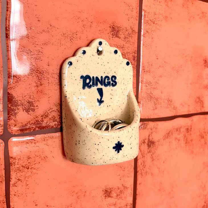 Studio Stoop Ceramic Ring Holder: A Cuter, Smarter Alternative to Ring Dishes