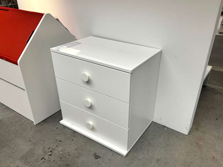 white ikea 3 drawer dresser HAUGA 3-drawer The STORKLINTA series makes it easy to create storage with a modern expression for bedrooms and hallways The Best IKEA Dressers for