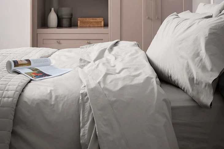 Coop's Comphy Percale Sheet Set Made Me Love Crisp Bedding | Apartment ...