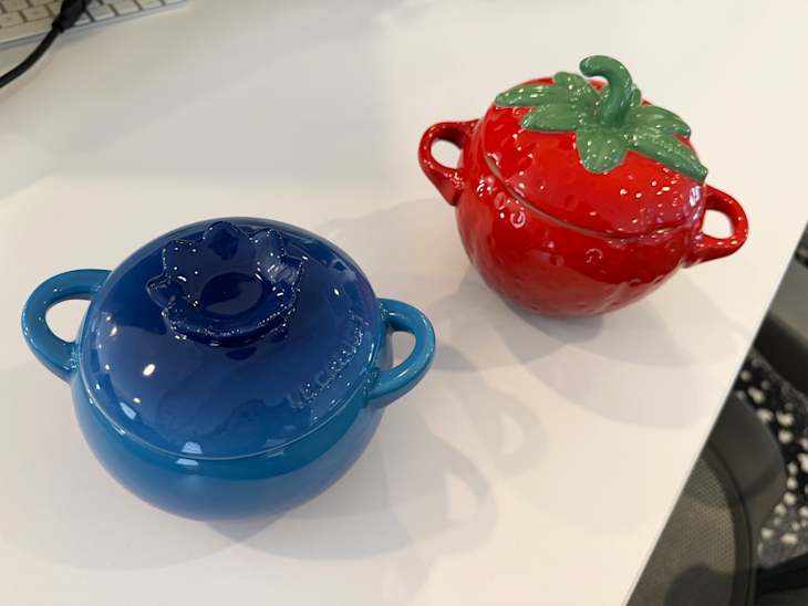 Le Creuset's New Peach Fruit Cocotte Is Now Available at QVC | The