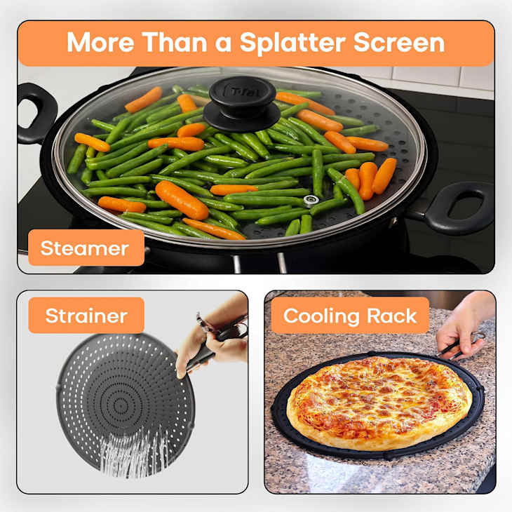 The Beckon Ware Splatter Screen Keeps Your Stove Sparkling | The Kitchn
