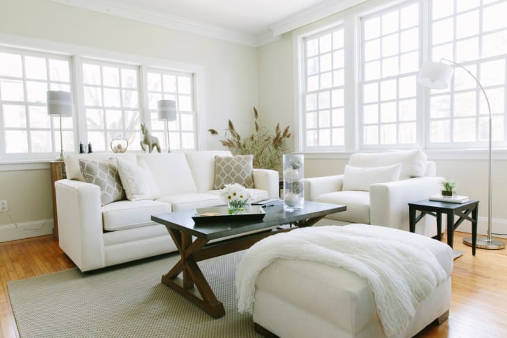 Contemporary Elegant decor Living Room in Home