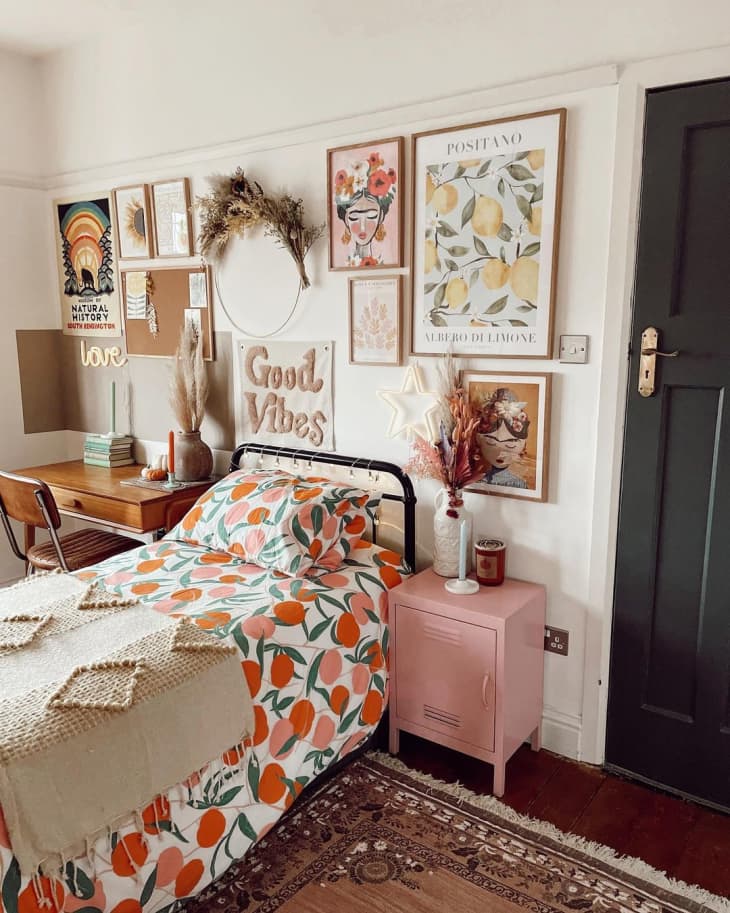 Vintage Brass Bed, Girls Room Inspiration